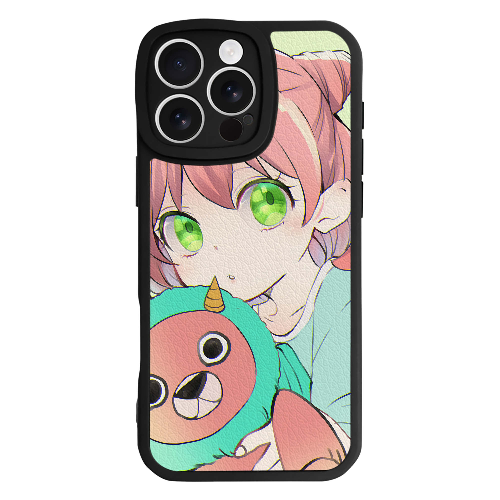 （画像用） SPY×FAMILY间谍家家酒 【iPhone 16シリーズ対応】シリコンスマホケース（レザー調） 材質：シリコン